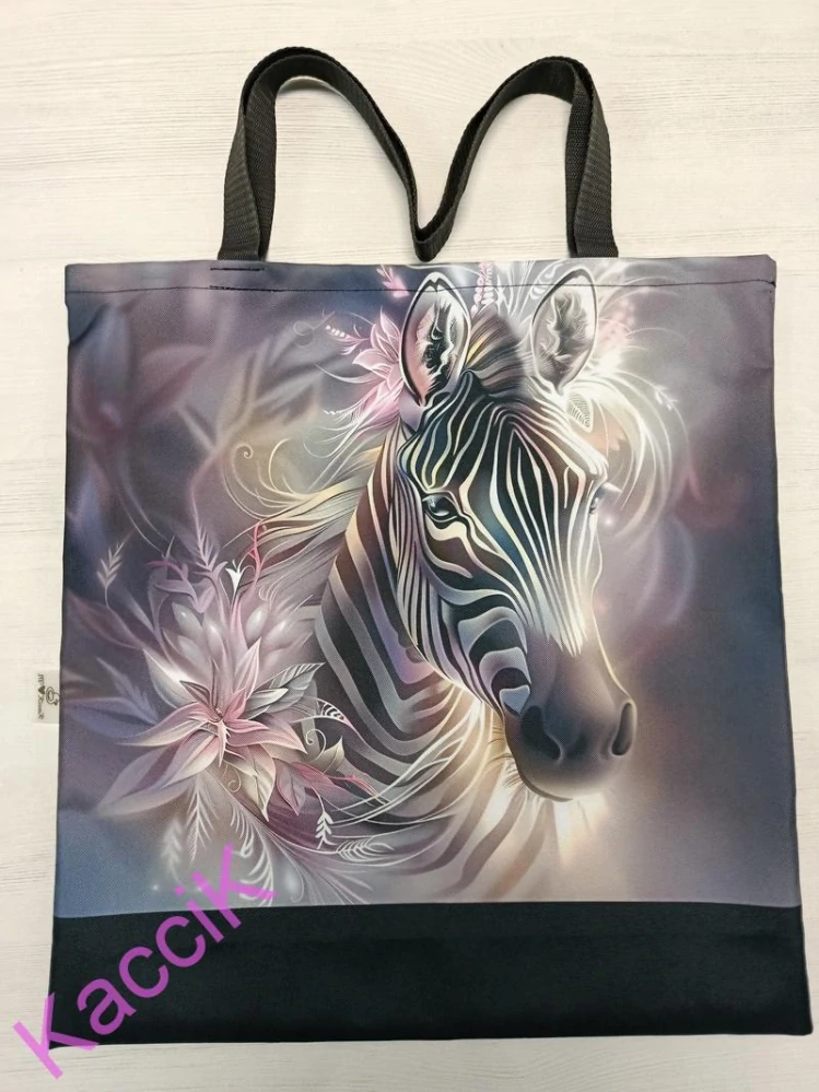 Nákupní taška zebra