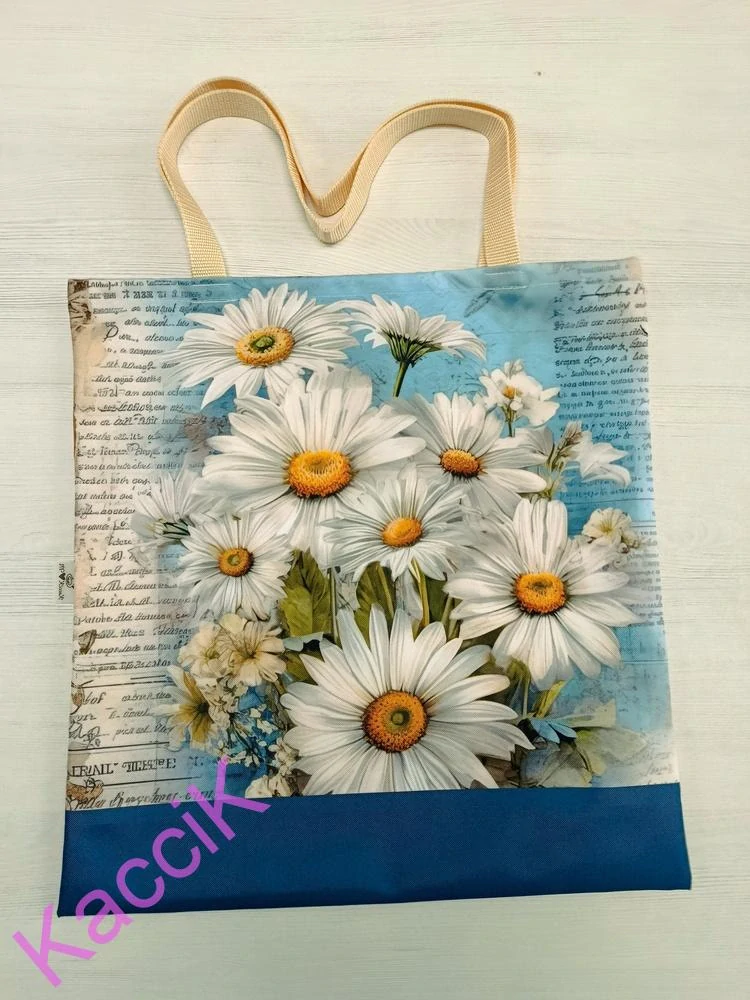 Nákupní taška kopretiny