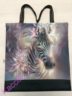Nákupní taška zebra