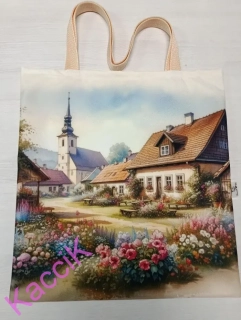 Nákupní taška vesnička